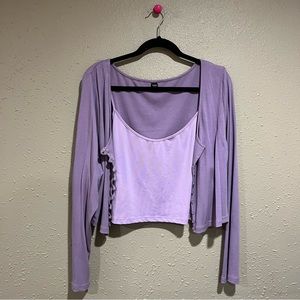 💜🦄PURPLE CARDIGAN🦄💜